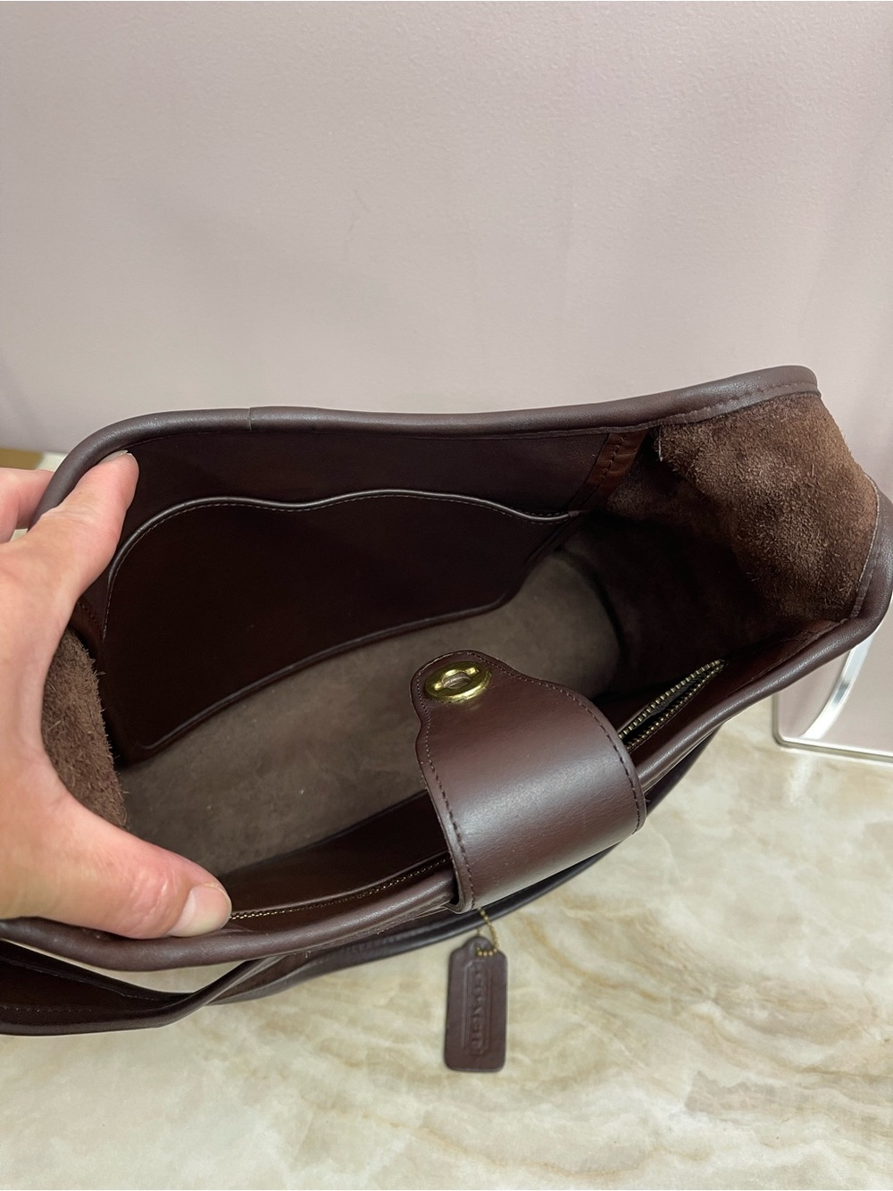 Vintage Coach Bag (Ergo Turn lock) - Gem